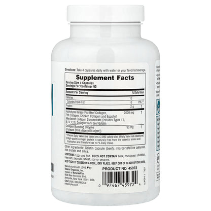 NaturesPlus, Collagen Peptides, 240 Capsules