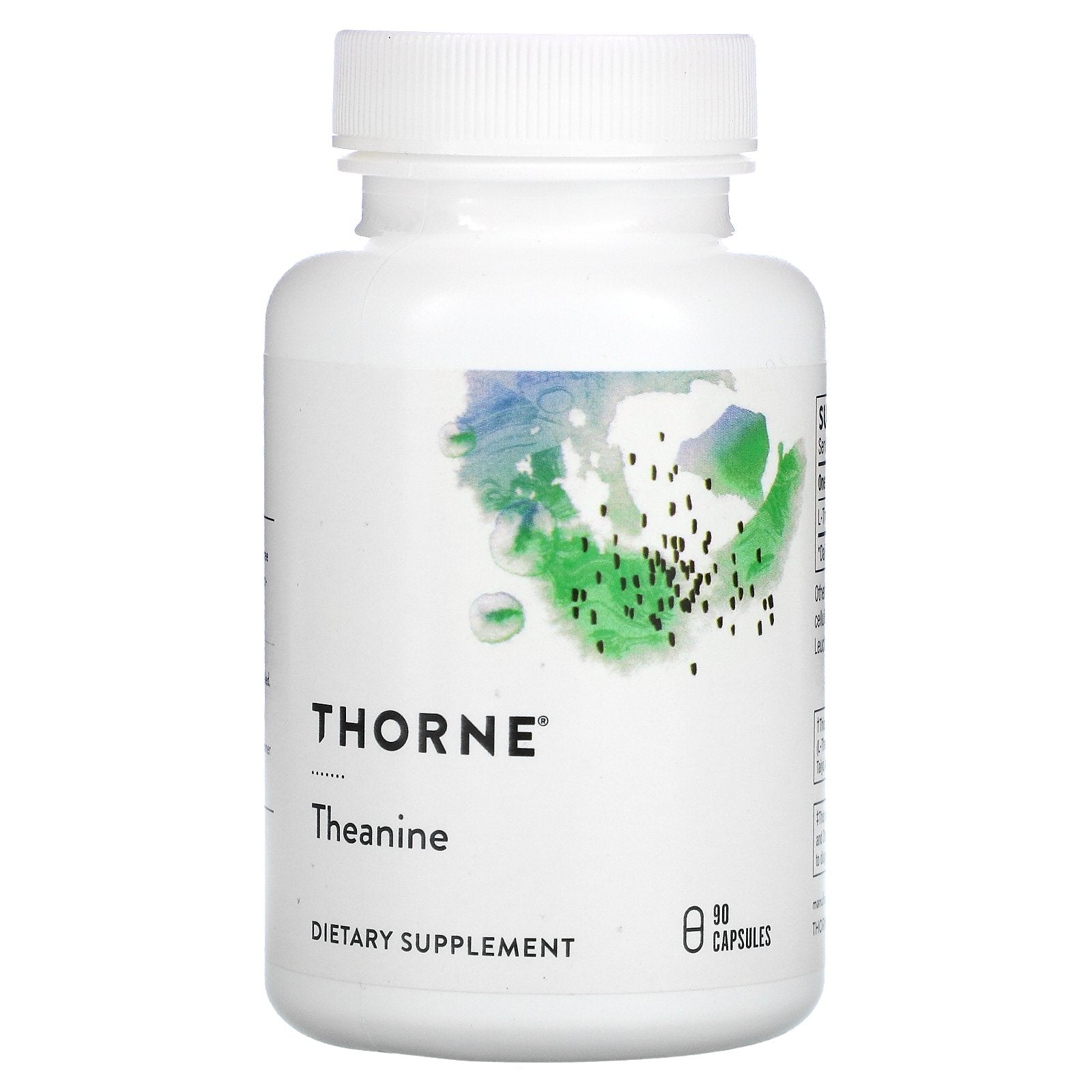 Thorne, Theanine, 200 mg, 90 Capsules