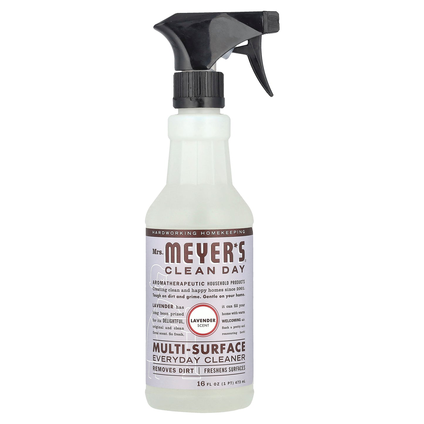 Mrs. Meyers Clean Day, Multi-Surface Everyday Cleaner, Lavender Scent, 16 fl oz (473 ml)