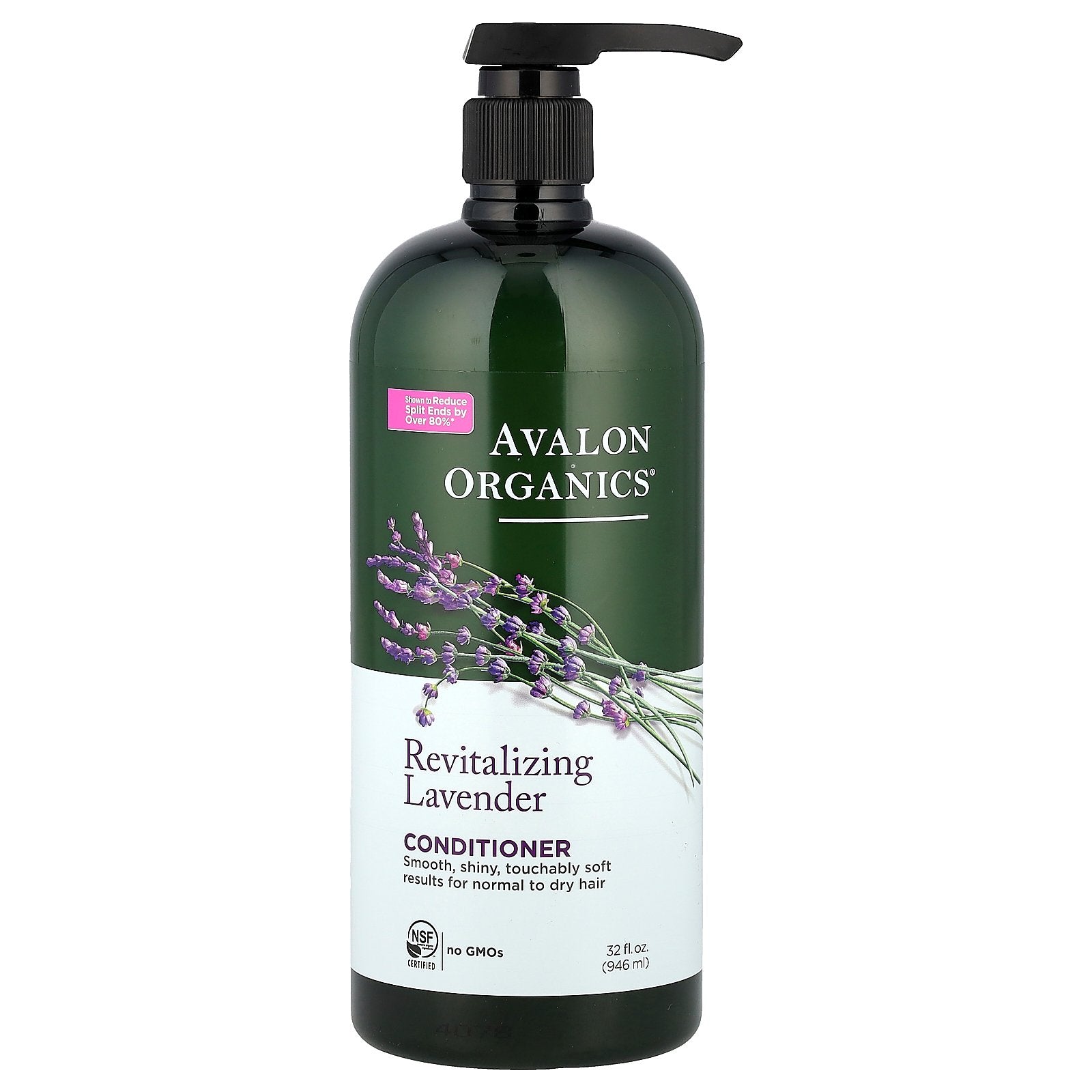 Avalon Organics, Revitalizing Lavender Conditioner, For Normal to Dry Hair, 32 fl oz (946 g)