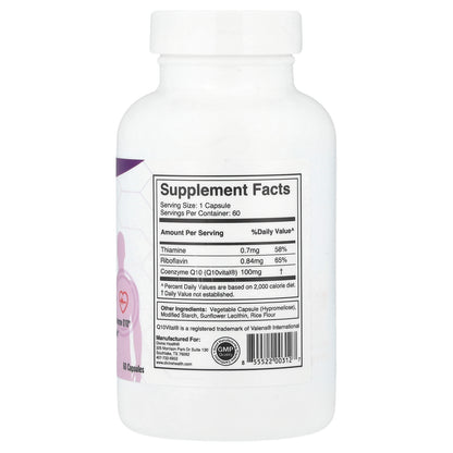 Divine Health, Dr Colbert M.D. Q10 Vital®, 60 Capsules