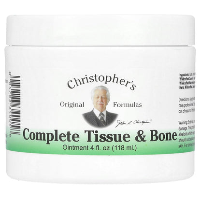 Christopher's Original Formulas, Complete Tissue & Bone Ointment, 4 fl oz (118 ml)