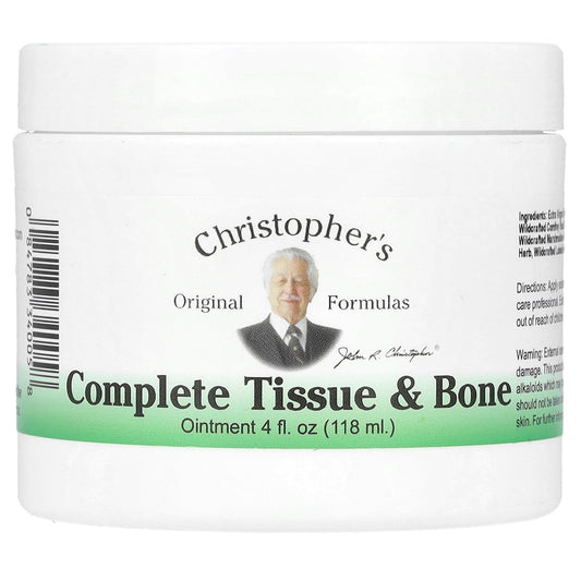 Christopher's Original Formulas, Complete Tissue & Bone Ointment, 4 fl oz (118 ml)
