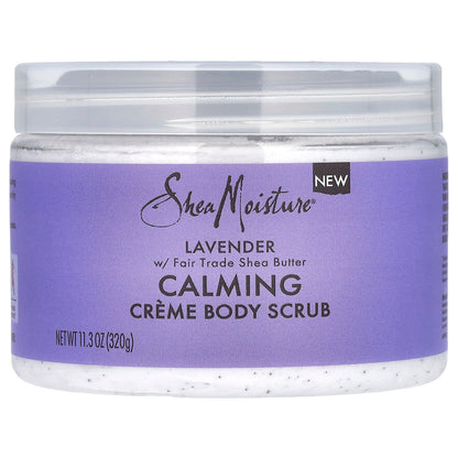 SheaMoisture, Calming Creme Body Scrub, Lavender, 11.3 oz (320 g)