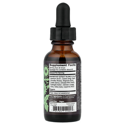 Herbs Etc., Congest Free™, 1 fl oz (30 ml)