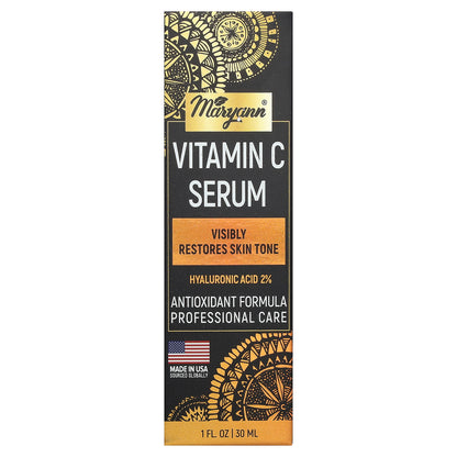 MaryAnn Organics, Vitamin C Serum, 1 fl oz (30 ml)