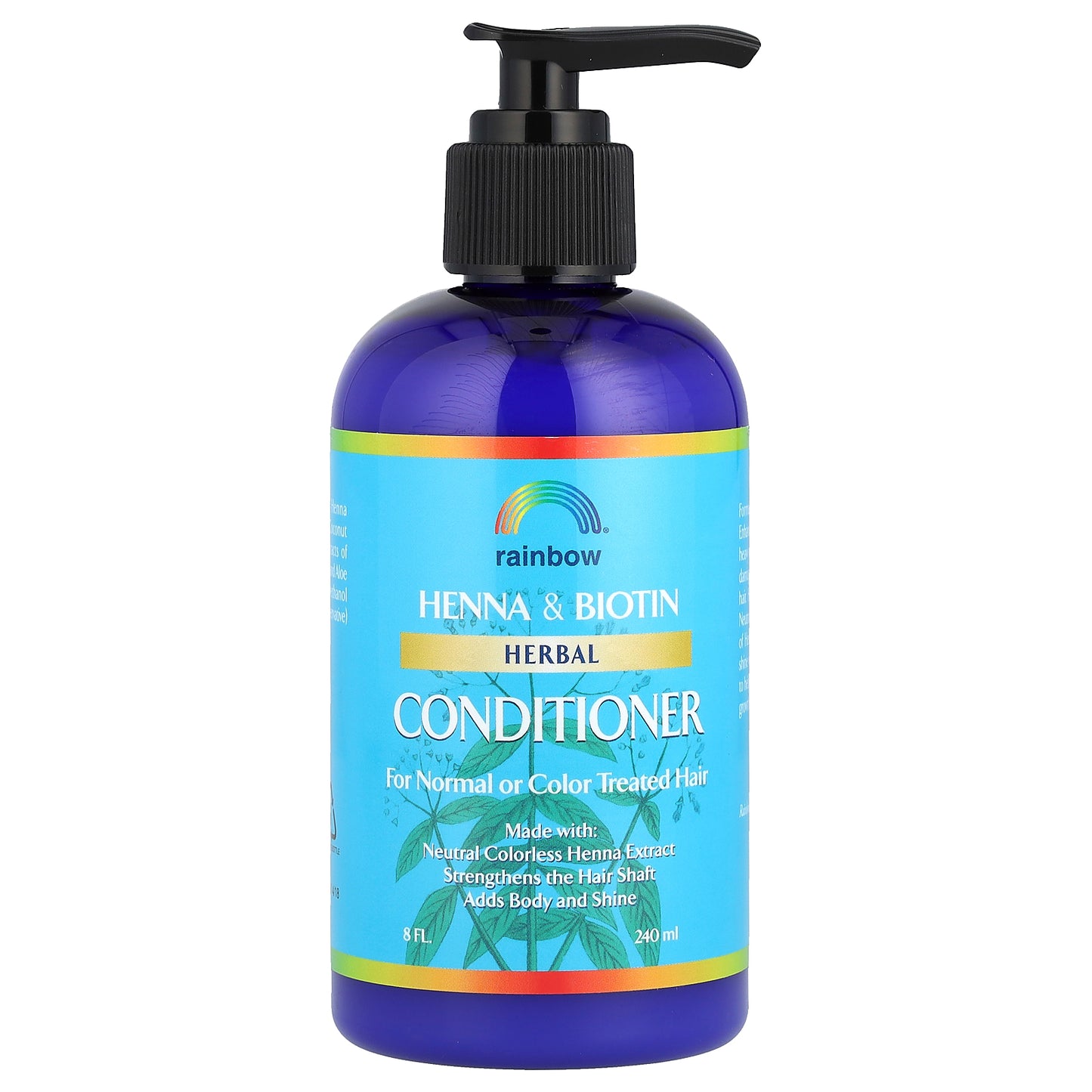 Rainbow Research, Henna & Biotin Herbal Conditioner, For Normal or Color Treated Hair , 8 fl oz (240 ml)