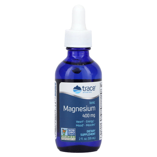 Trace, Ionic Magnesium, 400 mg, 2 fl oz (59 ml)