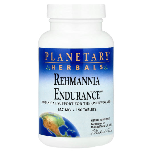 Planetary Herbals, Rehmannia Endurance™, 150 Tablets