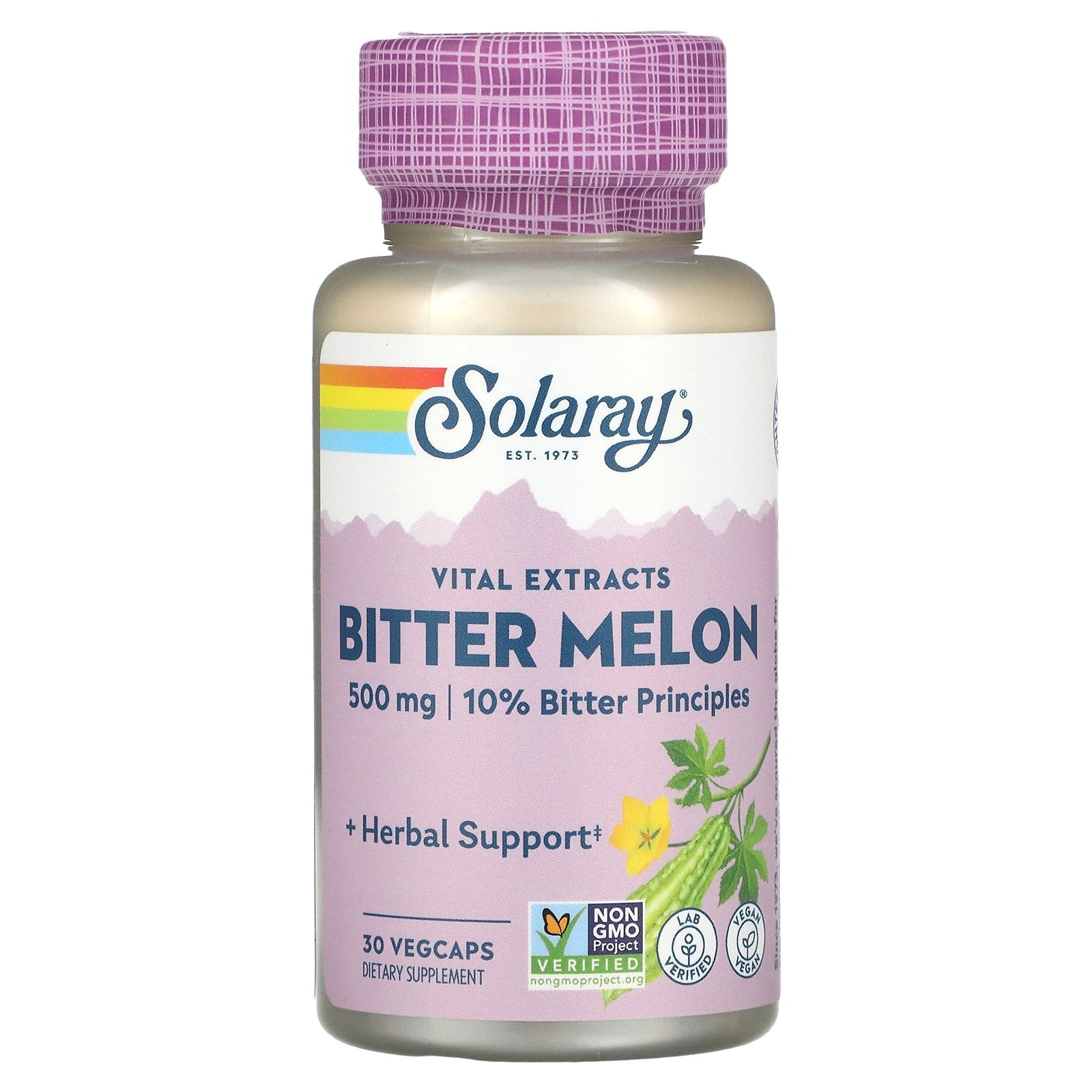 Solaray, Bitter Melon, 500 mg, 30 VegCaps