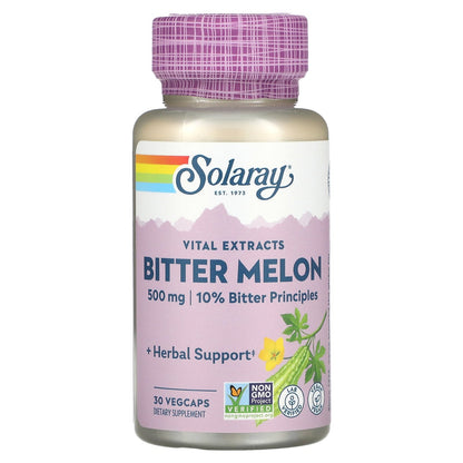 Solaray, Bitter Melon, 500 mg, 30 VegCaps