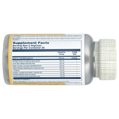 Solaray, Total Calm™ Advanced, 60 VegCaps