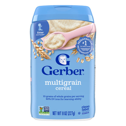 Gerber, Multigrain Cereal,, 2nd Foods®, 8 oz (227 g)