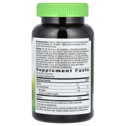 Nature's Way, Melatonin Gummy, Strawberry, 120 Gummies (2.5 mg per Gummy)