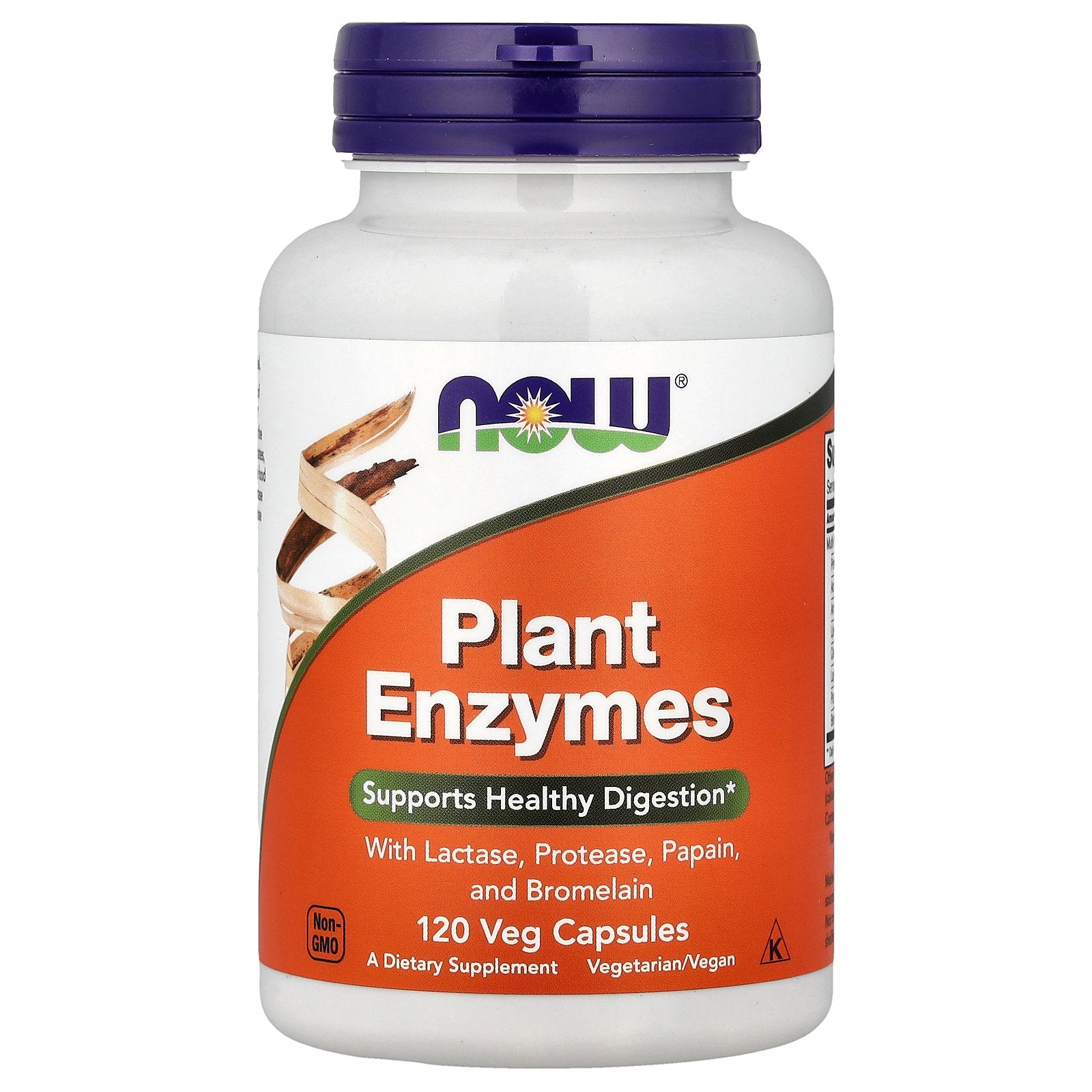 NOW Foods, Plant Enzymes, 120 Veg Capsules