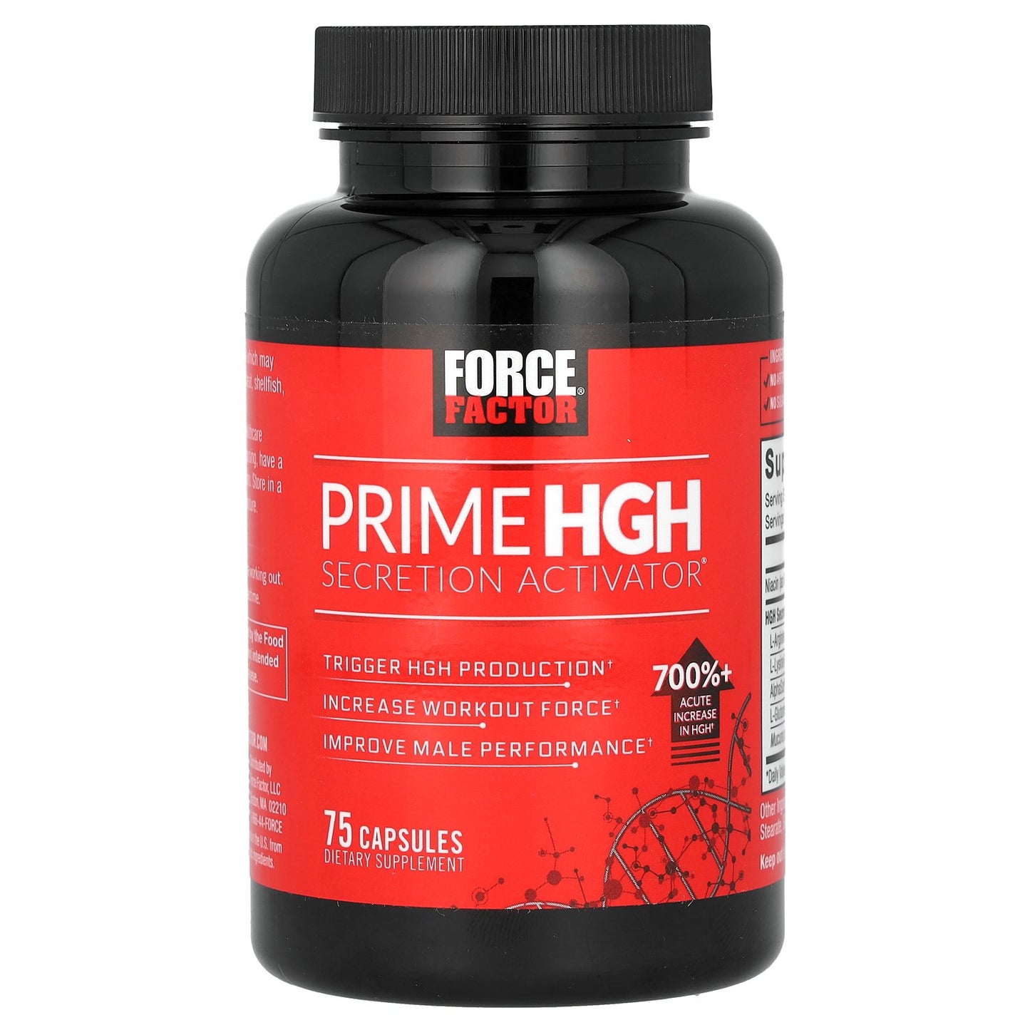 Force Factor, Prime HGH Secretion Activator, 75 Capsules