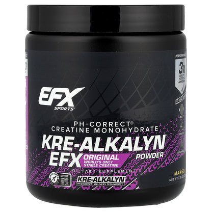 EFX Sports, Kre-Alkalyn EFX Powder, Mango, 7.76 oz (220 g)