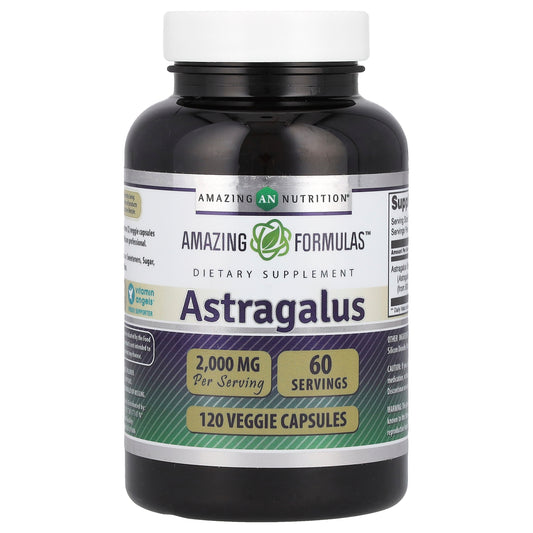 Amazing Nutrition, Astragalus, 120 Veggie Capsules (1,000 mg per Capsule)