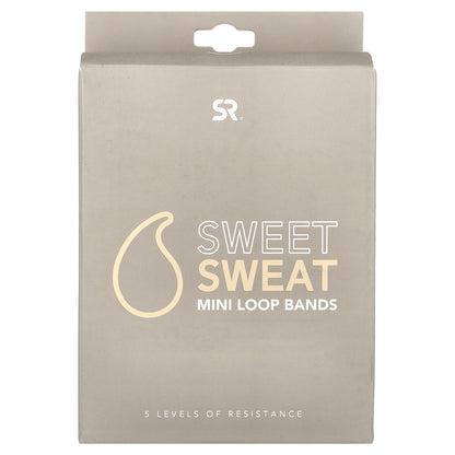 Sports Research, Sweet Sweat®, Mini Loop Bands, 5 Loop Bands