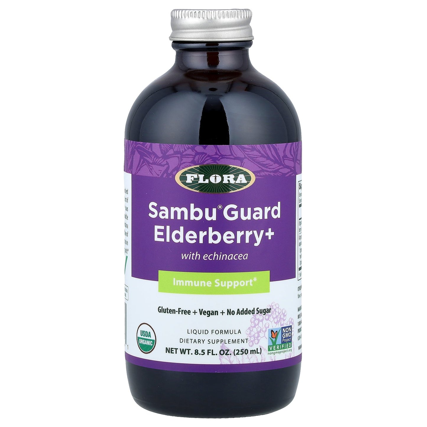 Flora, Sambu Guard® Elderberry+ with Echinacea, 8.5 fl oz (250 ml)
