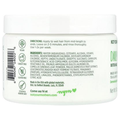 Not Your Mother's, Daily Nutrition Butter Mask, Matcha Green Tea & Apple Blossom, 10 oz (283 g)