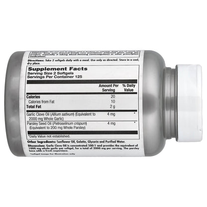 KAL, Garlic Oil, 250 SoftGels