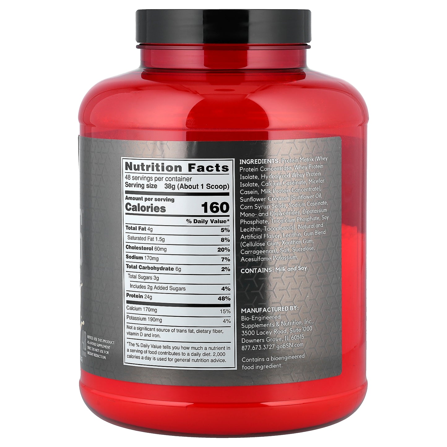 BSN, Syntha-6® Edge, Protein Powder Drink Mix, Vanilla Milkshake, 4.01 lb (1.82 kg)