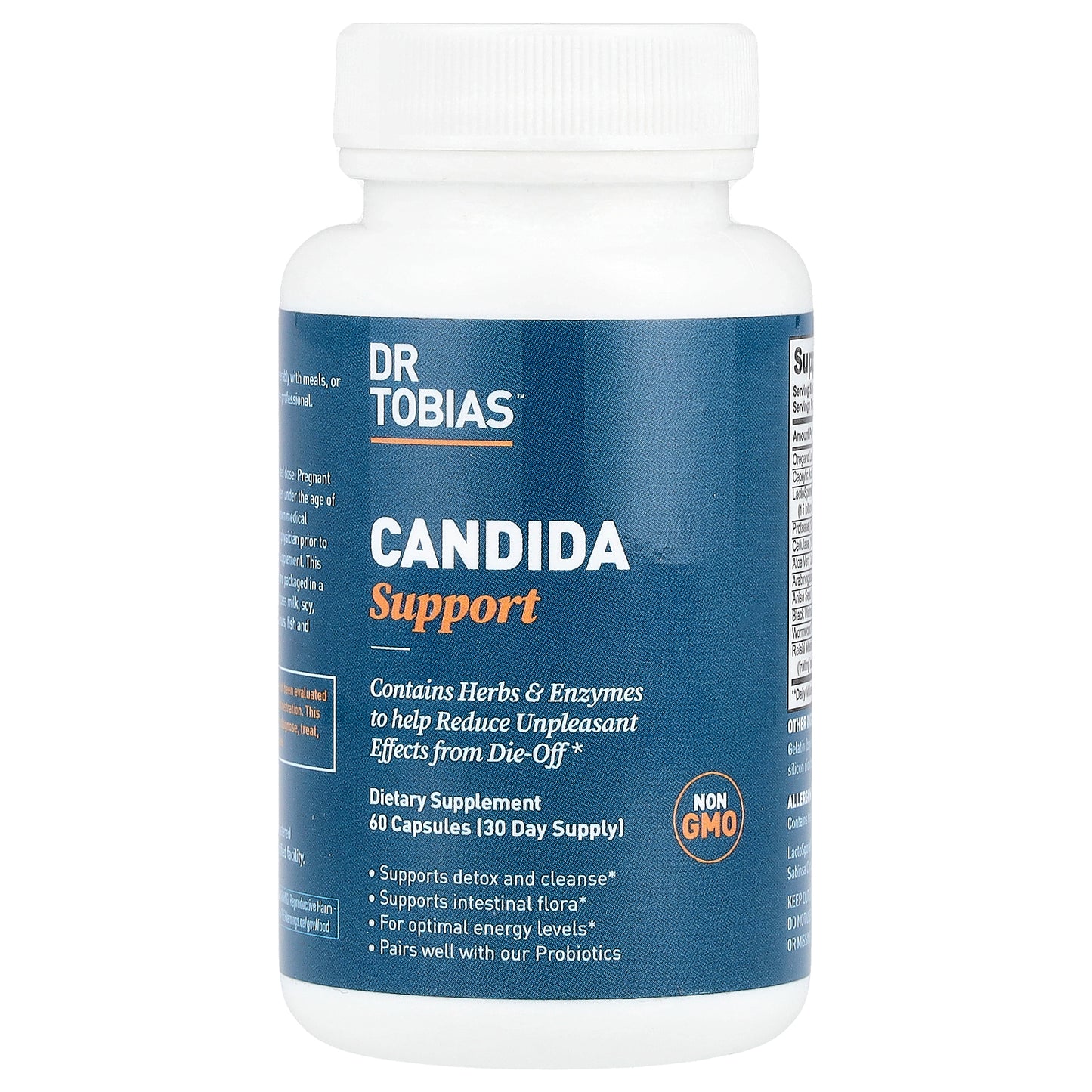 Dr. Tobias, Candida Support, 60 Capsules