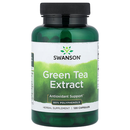 Swanson, Green Tea Extract, 120 Capsules