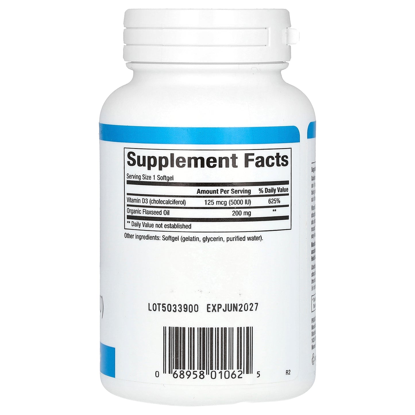 Natural Factors, Vitamin D3, 125 mcg (5,000 IU), 360 Softgels