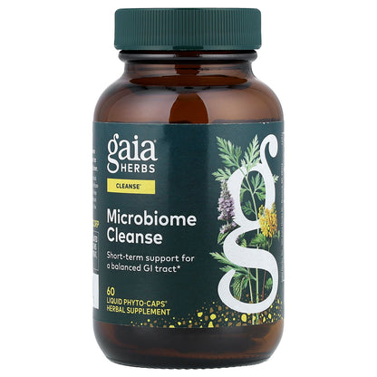 Gaia Herbs, Microbiome Cleanse, 60 Liquid Phyto-Caps®