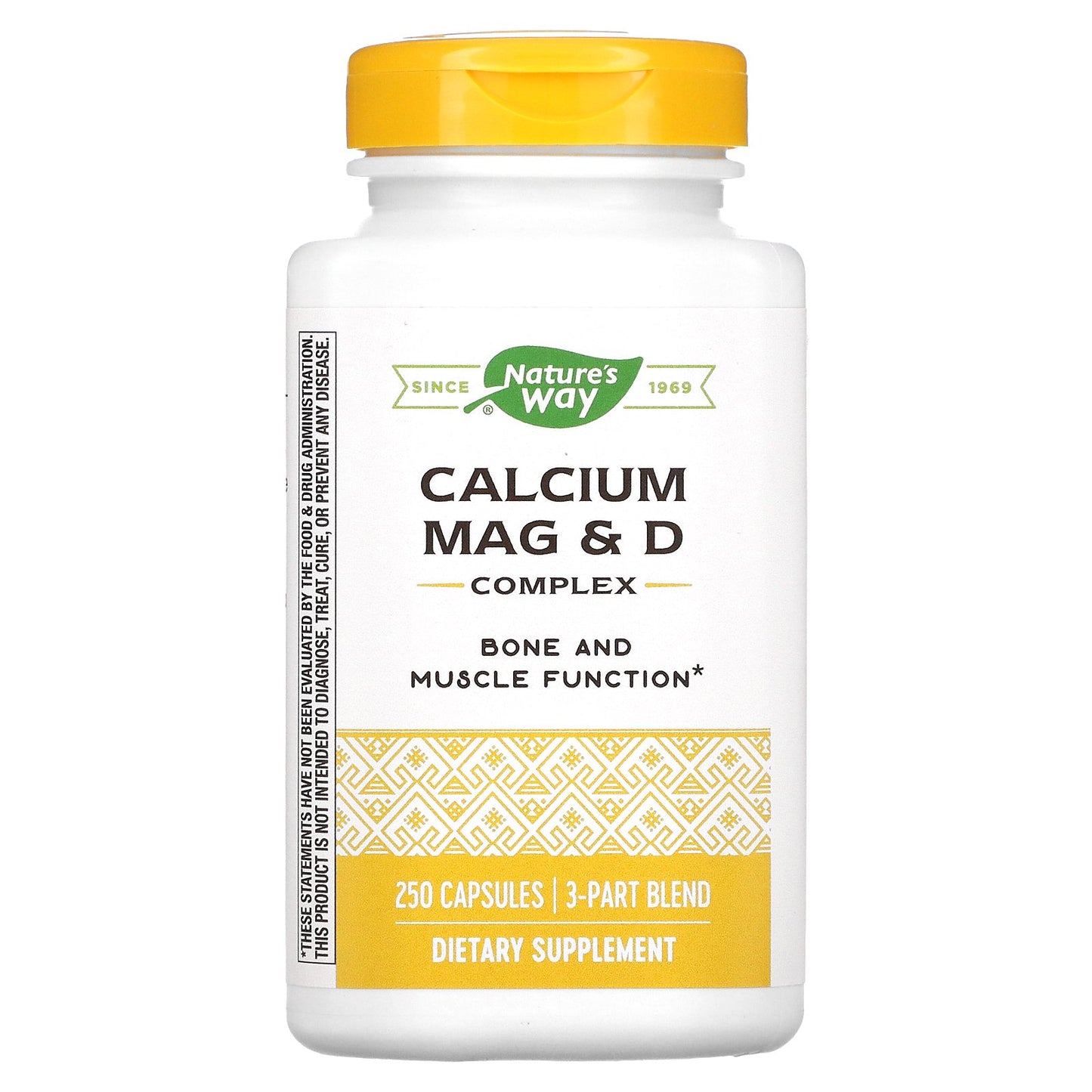 Nature's Way, Calcium Mag & D Complex, 250 Capsules