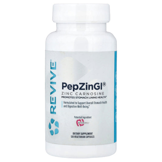 Revive, PepZinGI®, Zinc Carnosine, 120 Vegetarian Capsules