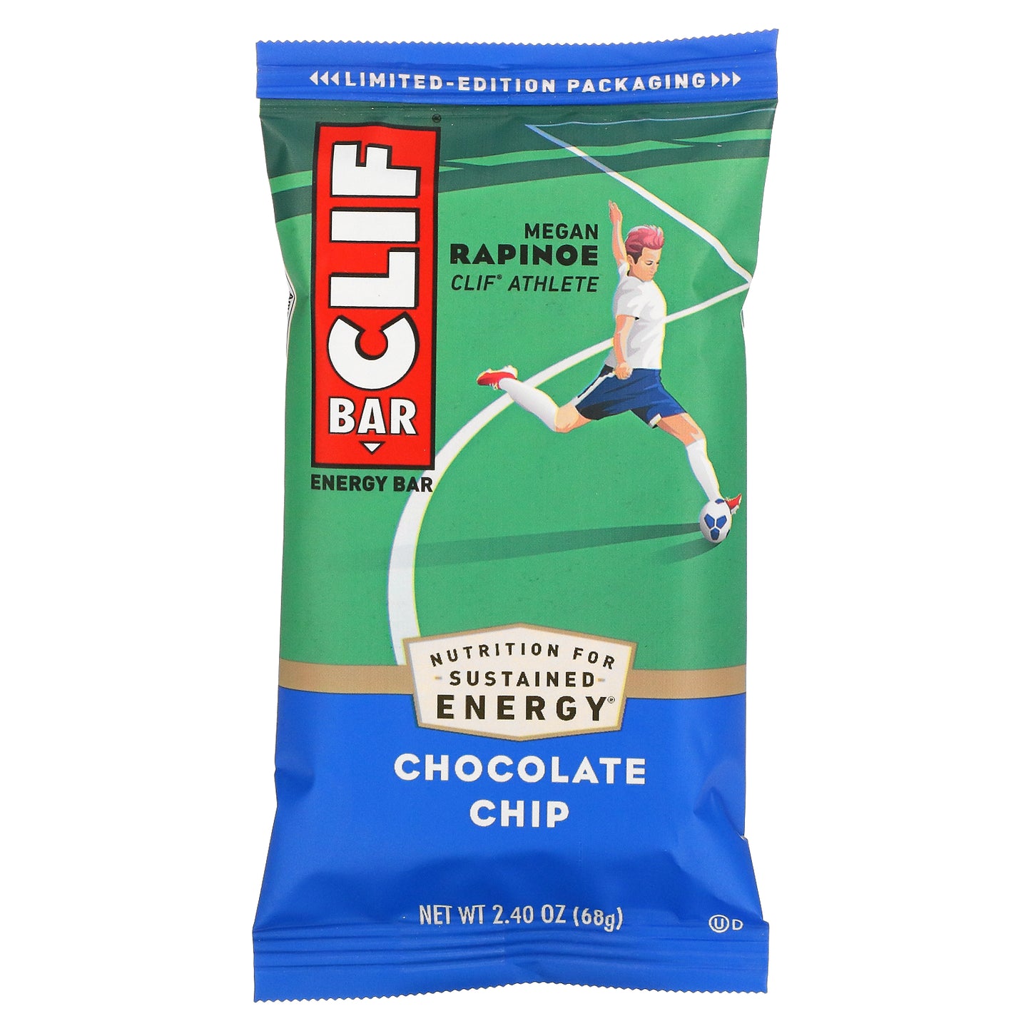 Clif Bar, Energy Bar, Chocolate Chip, 12 Bars, 2.40 oz (68 g) Each