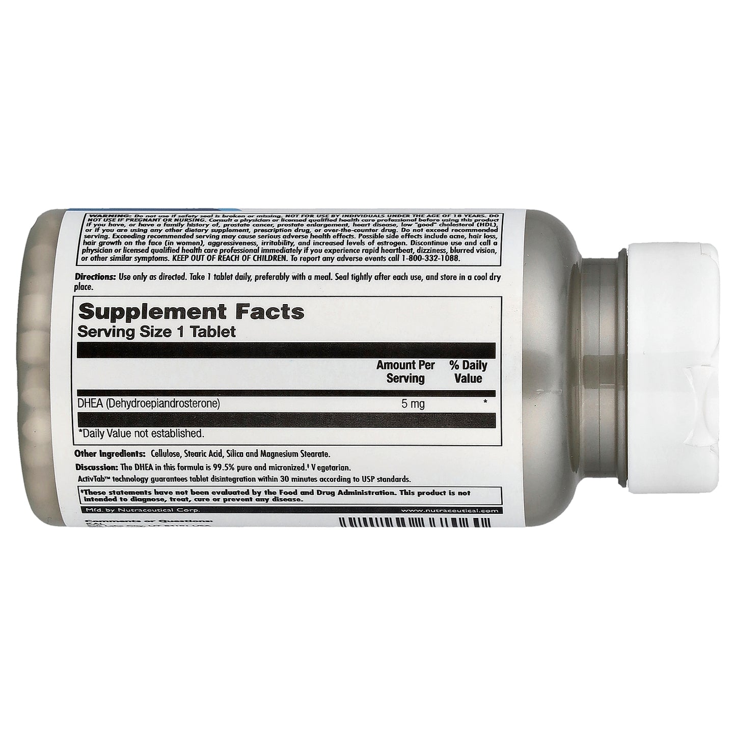 KAL, DHEA, 5 mg, 60 Tablets