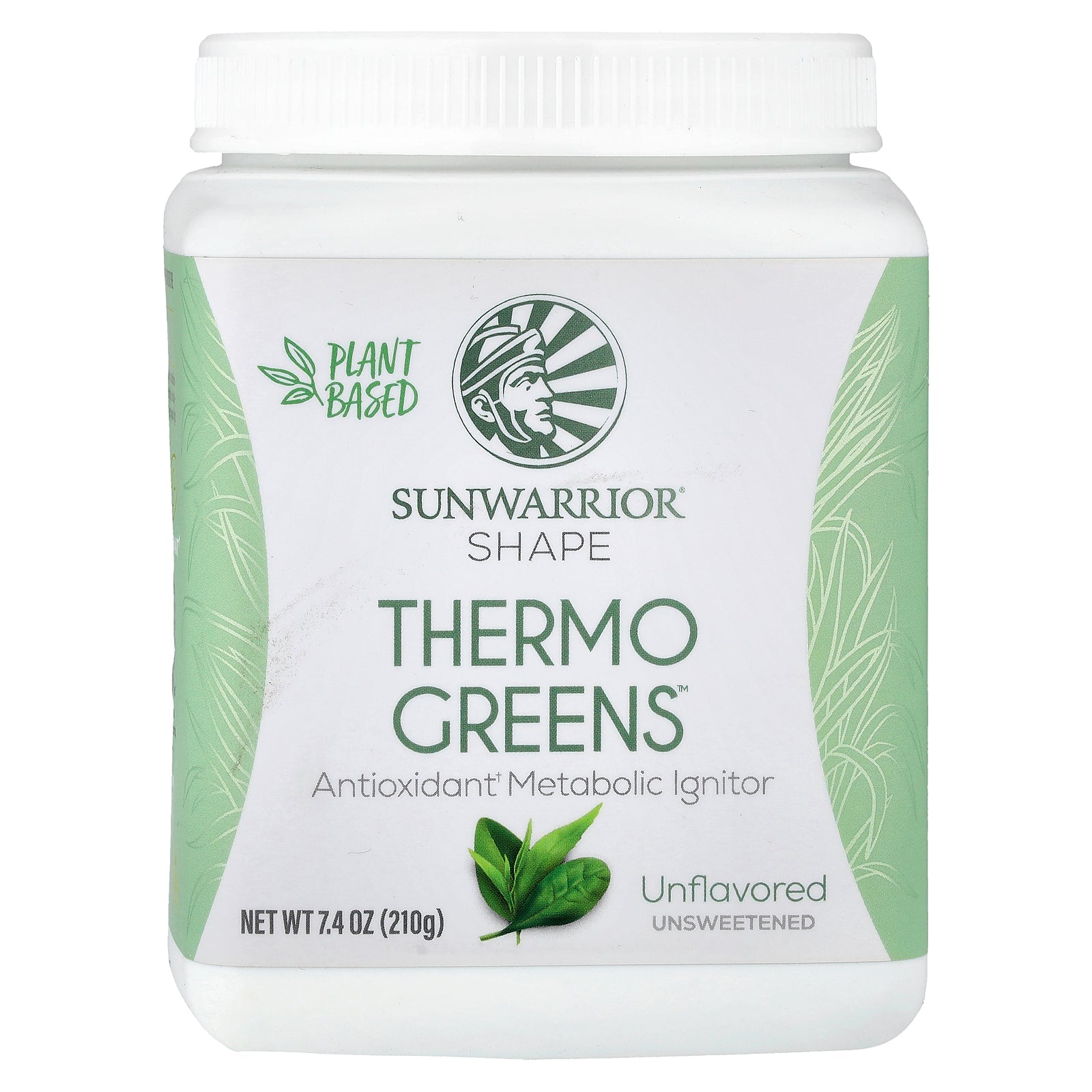 Sunwarrior, Shape, Thermo Greens™, Unflavored, 7.4 oz (210 g)