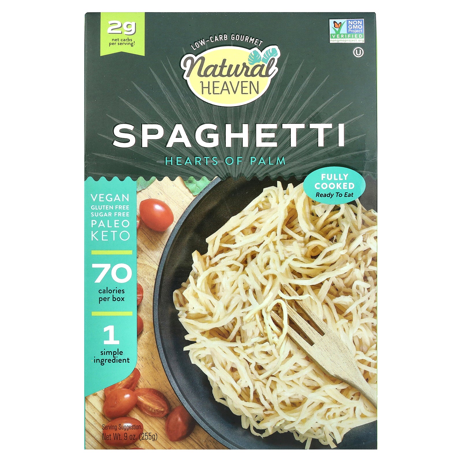Natural Heaven, Hearts of Palm, Spaghetti, 9 oz (255 g)