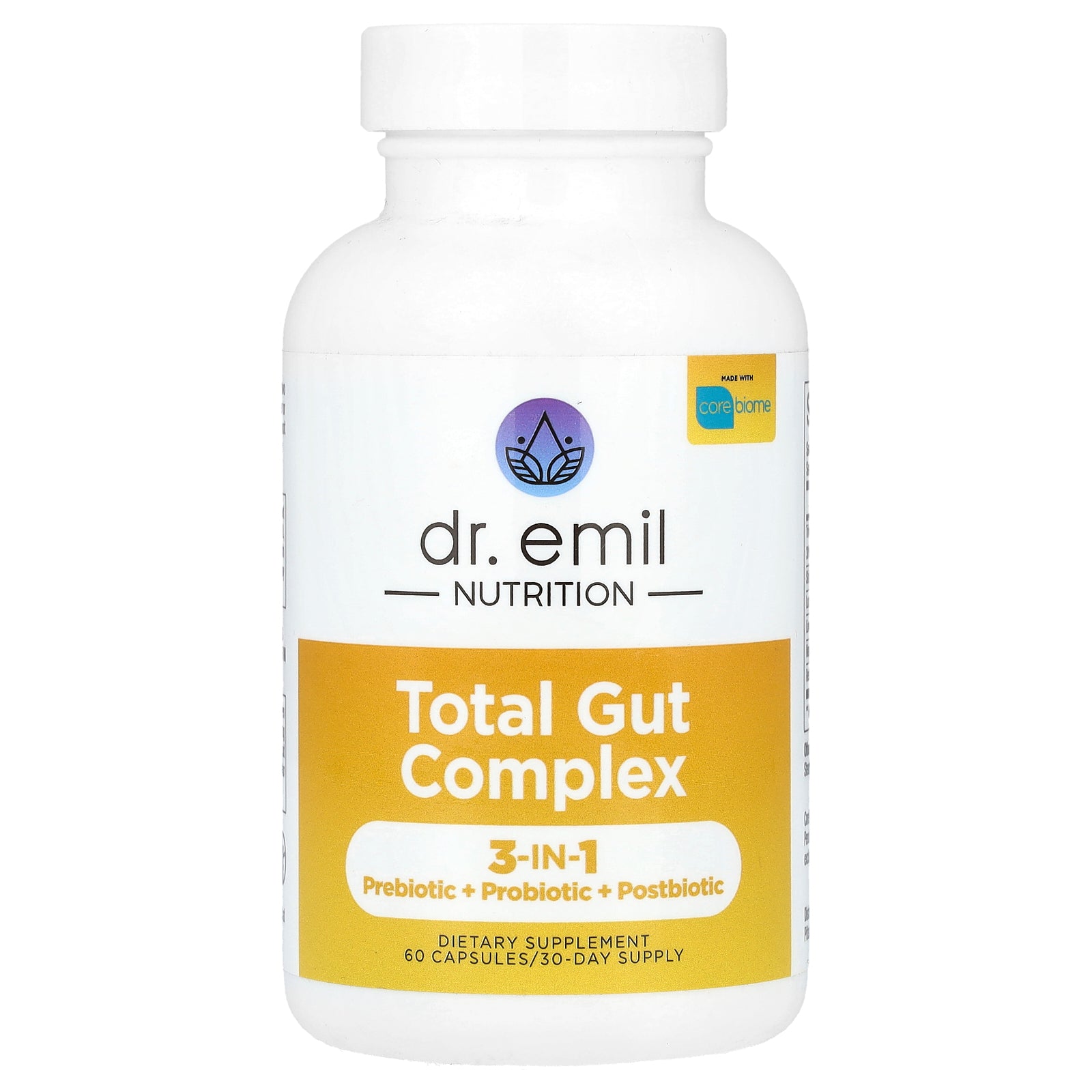 Dr. Emil Nutrition, Total Gut Complex, 60 Capsules