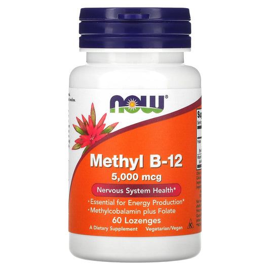 NOW Foods, Methyl B-12, 60 Lozenges