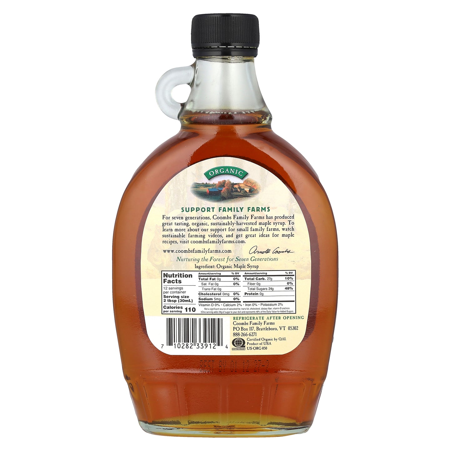 Coombs Family Farms, Organic Maple Syrup, 12 fl oz (354 ml)