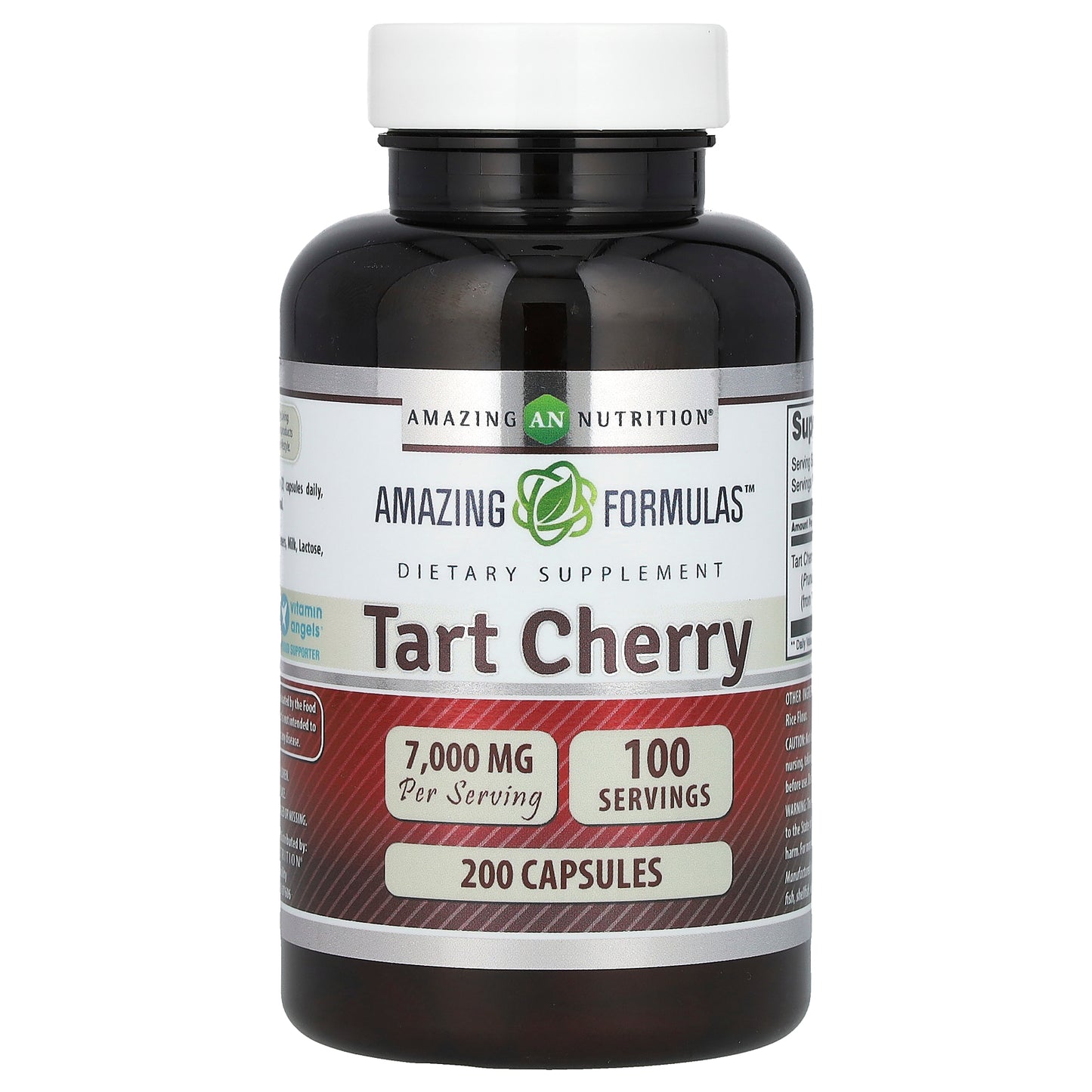 Amazing Nutrition, Tart Cherry, 200 Capsules (3,500 mg per Capsule)