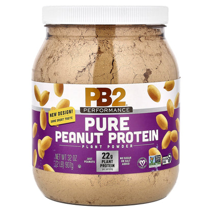 PB2 Foods, Performance, Pure Peanut Protein Plant Powder, 2 lb ( 907 g)