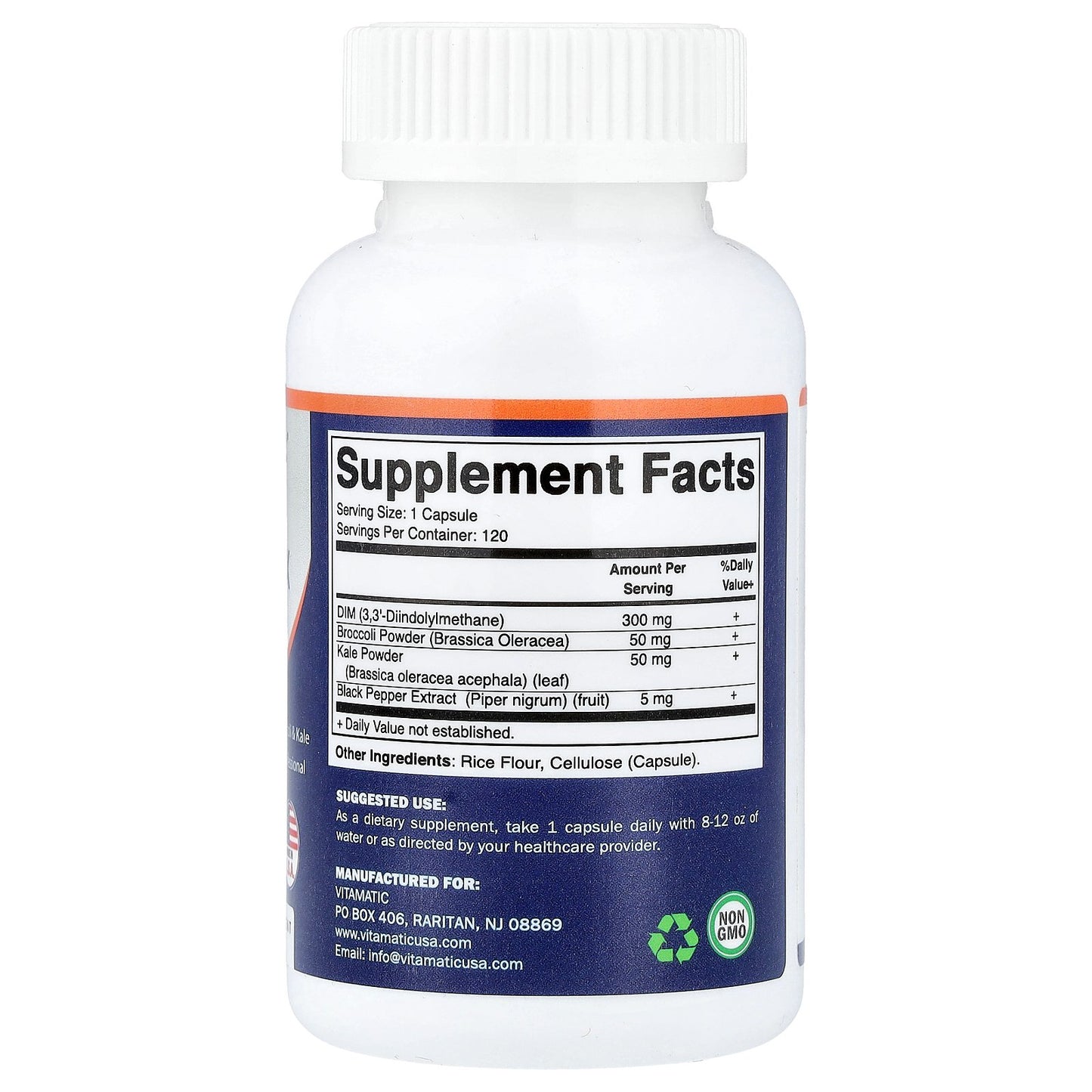 Vitamatic, Dim Complex, 120 Vegetarian Capsules