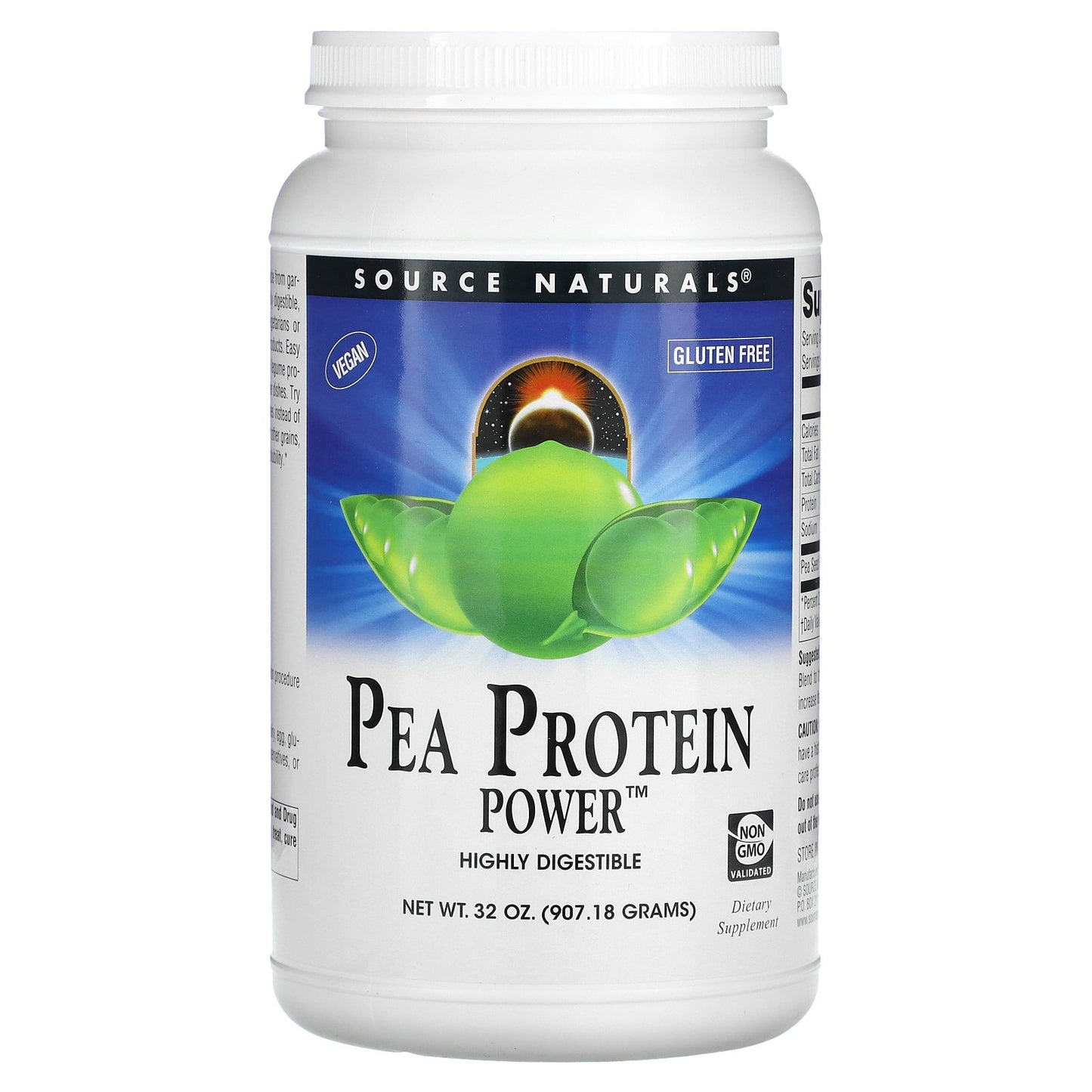 Source Naturals, Pea Protein Power, 32 oz (907.18 g)