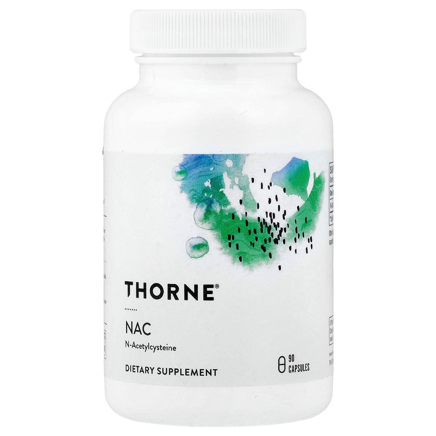 Thorne, NAC, 90 Capsules (500 mg per Capsule)