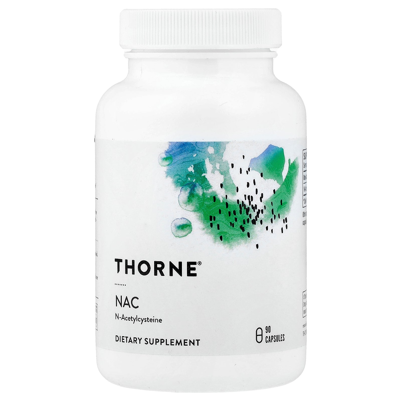 Thorne, NAC, 90 Capsules (500 mg per Capsule)