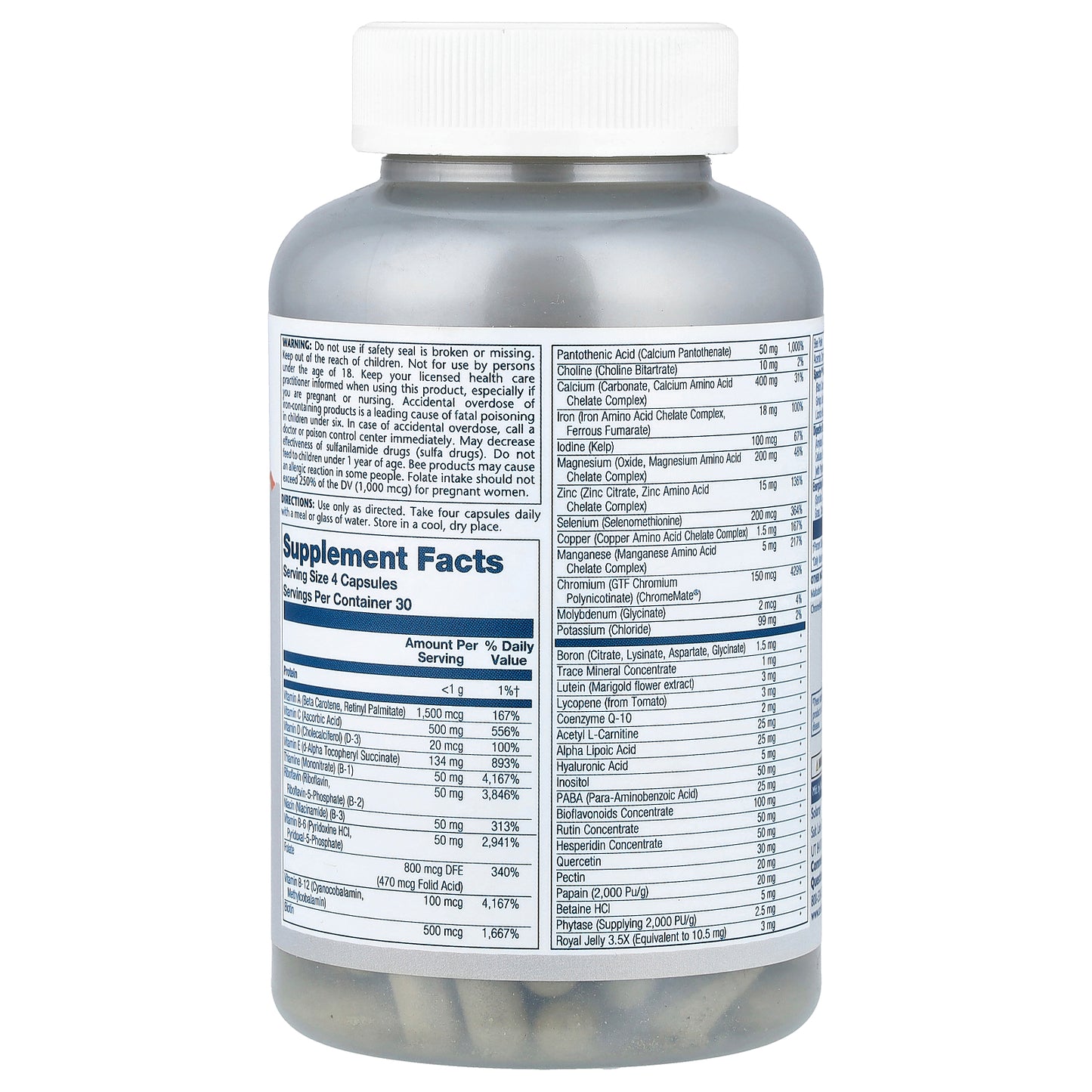 Solaray, Spectro™ Multivitamin, Woman, 120 Capsules