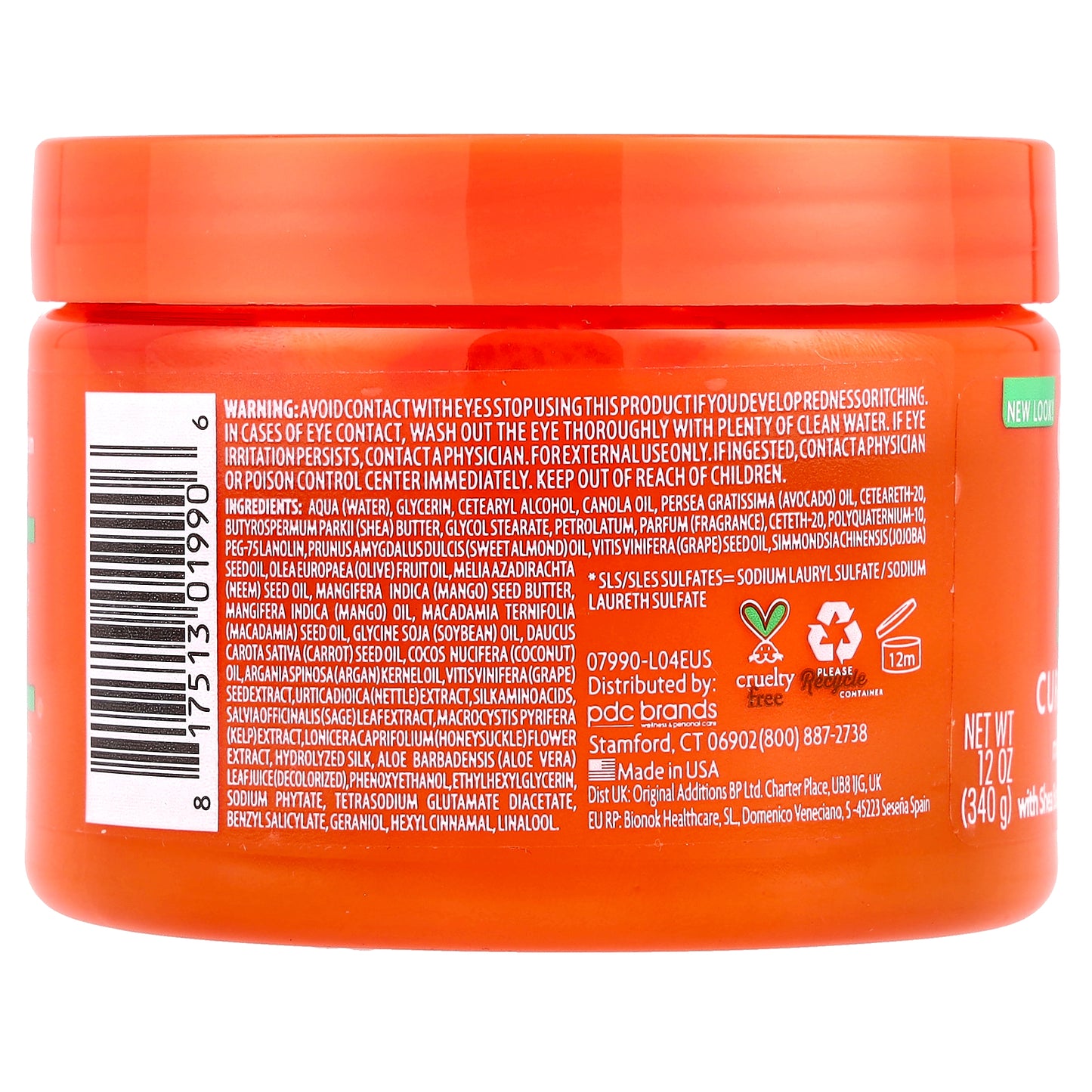 Cantu, Avocado Hydrating Curling Cream, 12 oz (340 g)