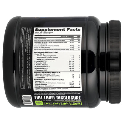 NutraBio, Intra Blast, Intra Workout Amino Fuel, New York Punch, 1.61 lb (732 g)