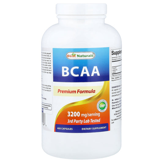 Best Naturals, BCAA, 400 Capsules